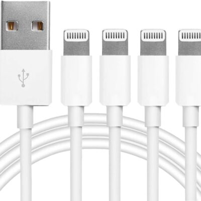 4Pack [Apple MFi Certified] Charger Lightning to USB Charging Cable 6FT Cord Compatible iPhone 14/13/12/11 Pro/11/XS MAX/XR/8/7/6s Plus,iPad Pro/Air/Mini,iPod Touch