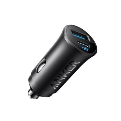 Anker USB-C Car Charger, iPhone 16 Car Charger, 30W 2-Port Type-C Car Adapter, PowerIQ 3.0, for iPhone 16/15/14/13/12 Series, Samsung Galaxy S23/S22/S21 Series, iPad Pro,…