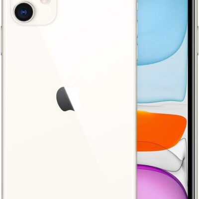 Apple iPhone 11, 128GB, White for T-Mobile (Renewed)