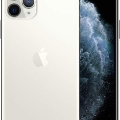 Apple iPhone 11 Pro Max (256GB, Silver) – AT&T/T-Mobile Unlocked (Renewed)