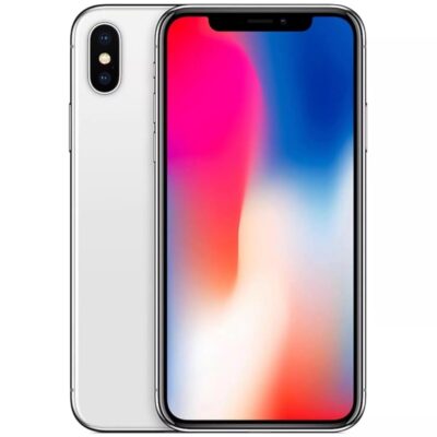 Apple iPhone X, 64GB Unlocked – Silver