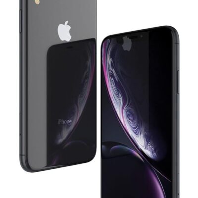 Apple iPhone XR, Fully Unlocked, 64 GB – Black (Renewed)