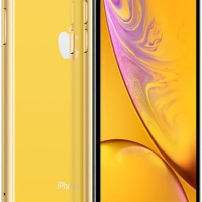 Apple iPhone XR, US Version, 128GB, Yellow – Unlocked (Renewed)