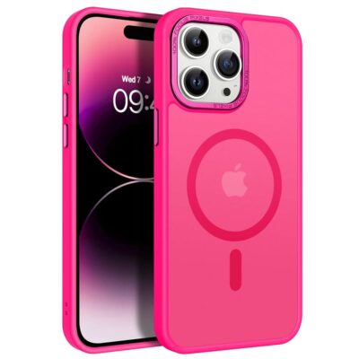 BENTOBEN Magnetic for iPhone 14 Pro Case [Compatible with Magsafe] Translucent Matte 14 Pro Phone Case Slim Fit Shockproof Women Men Girls Boys Protective Cover Cases for…