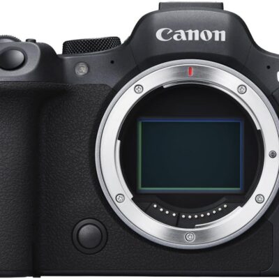 Canon EOS R6 Mark II Mirrorless Camera (Body Only), Full-Frame Hybrid Camera, 24.2 Megapixel CMOS Sensor, Photo and Video Capabilities, Black