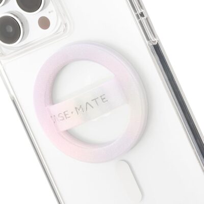 Case-Mate Magnetic Phone Grip MagSafe Loop Grip | Detachable Phone Grip Phone Holder for Hand | Thin Collapsible Soft MagSafe Phone Grips for Back of Phone for iPhone Pro Max…