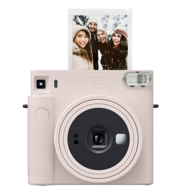 FUJIFILM Instax Square SQ1 Instant Camera – Chalk White