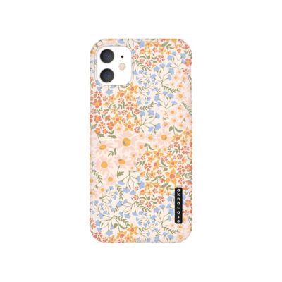 iPhone 11 Case Flower, AknaCase GripTight Serious Silicone Cute Cover for Women (Design 102952-US)