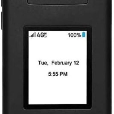 Journey V Verizon Postpaid 4g LTE Flip Phone – Black