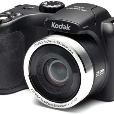 Kodak PIXPRO AZ252 Point & Shoot Digital Camera with 3” LCD, Black