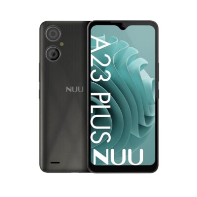 NUU A23Plus Basic Cell Phone for AT&T, T-Mobile, Cricket, Mint Mobile, Metro, 64G/3GB 6.3″ 4G LTE, Q Link, Hello Mobile Dual SIM, Black, 365 Days US Warranty with Detachable &…