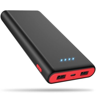 Portable Charger Power Bank 25800mAh,Ultra-High Capacity PD3.0 Fast Phone Charging with Newest Intelligent Controlling IC,3 USB Port External Cell Phone Battery Pack Compatible…