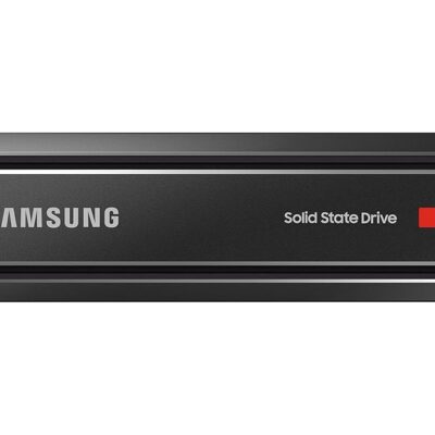 SAMSUNG 980 PRO SSD with Heatsink 2TB PCIe Gen 4 NVMe M.2 Internal Solid State Drive, Heat Control, Max Speed, PS5 Compatible (MZ-V8P2T0CW)