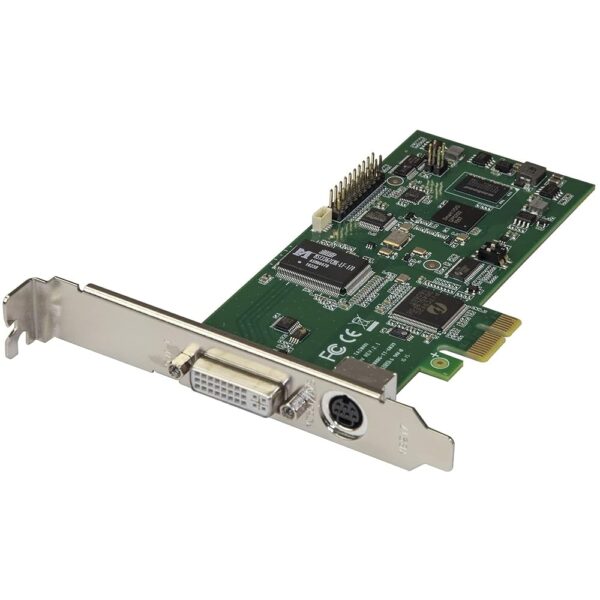 StarTech.com PCIe Video Capture Card - 1080P at 60 FPS - HDMI / VGA / DVI / Component - PC Capture Card - Internal Capture Card (PEXHDCAP60L2)