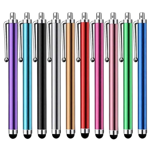 Stylus Pen [10 Pack] Universal Capacitive Touch Screen Pens for Tablets, iPad Mini, iPad Pro, iPad Air, Smartphones, Samsung Galaxy - Multiple Colors