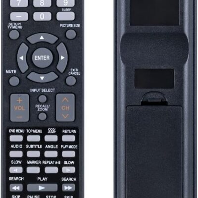 076R0SC011 Replacement Remote Control Fit for Sanyo HDTV LCD TV DVD Combo DP32670 DP32671 DP26670 DP26671