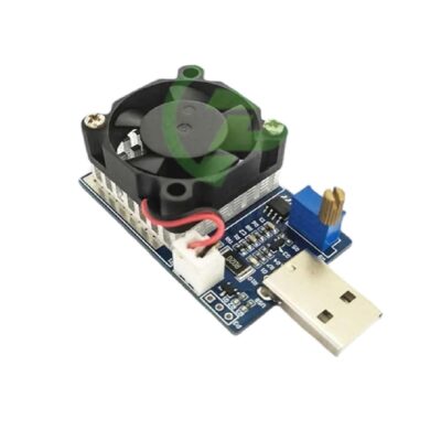 15W USB Electronic Test Load Resistor Adjustable Constant Current Module Battery Discharge Resistance Capacity Tester with Fan New for Arrival 2025 High for Quality