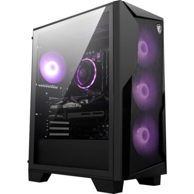 [2024] MSI Codex R2 B14NUD7-092US (Intel Core i7-14700F, 64GB DDR5 RAM, 2TB NVMe SSD, NVIDIA GeForce RTX 4060Ti, Windows 11) Gaming Desktop PC