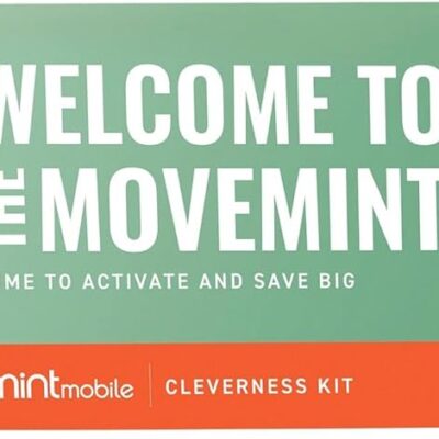 $30/mo. Mint Mobile Phone Plan with Unlimited Talk, Text & Data for 3 Months (3-in-1 SIM Card)