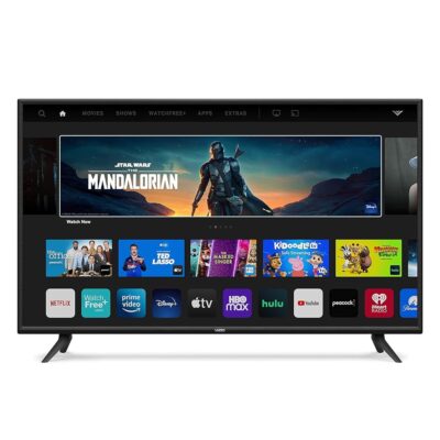 43-Inch VIZIO 4K UHD HDR Smart TV with AirPlay, Chromecast, Dolby Vision, Gaming Mode – 2021 Renewed Model