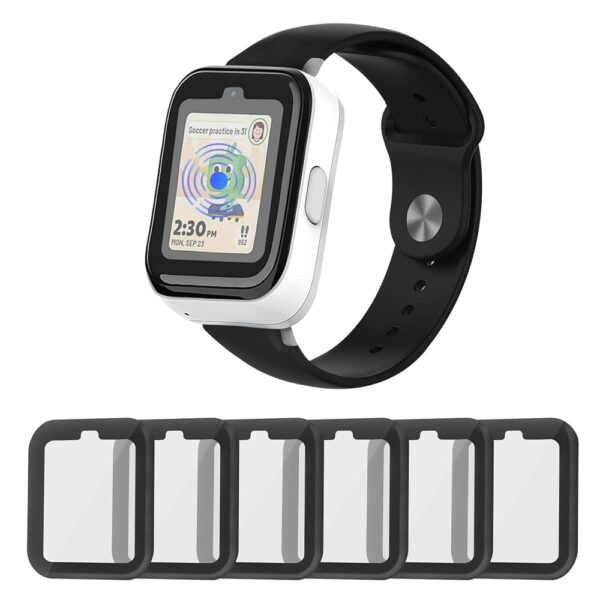 6 Pack Compatible with SyncUp Kids Watch Screen Protector, Anti-Scratch/Touch Sensitive