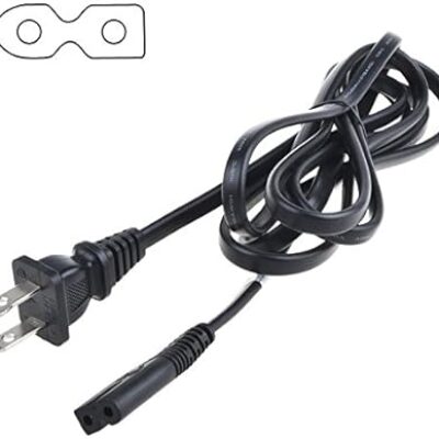 Accessory USA AC Power Cord Outlet Socket Cable Plug for 19 Dynex DX-19LD150A11 LCD TV DVD Combo Television