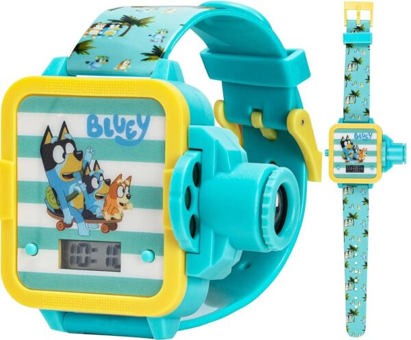 Accutime Bluey Kids Digital Projector Watch: Fun & Learning in One!