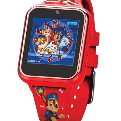 Accutime Paw Patrol Smart Watch with Camera for Kids and Toddlers – Interactive Smartwatch for Boys & Girls Featuring Games, Voice Recorder, Calculator, Pedometer, Alarm,…