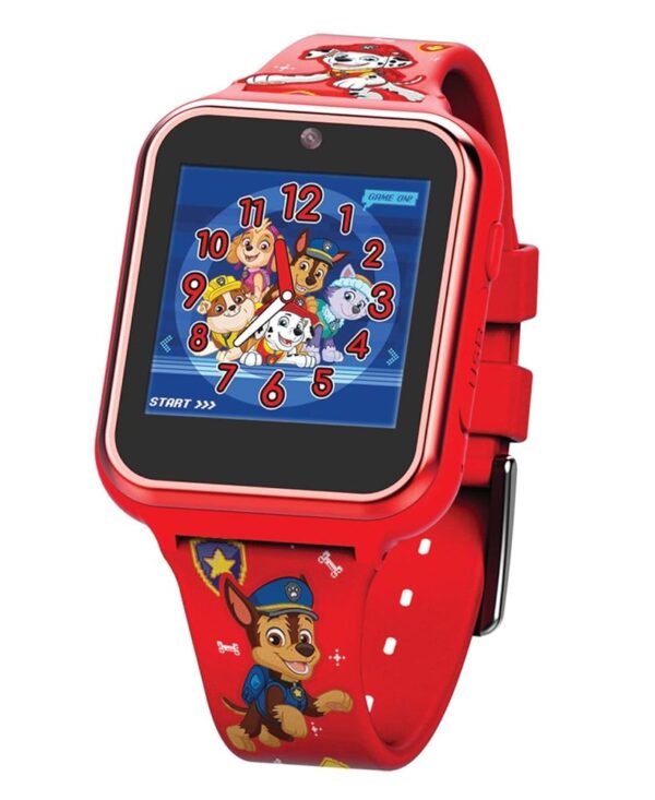 Accutime Paw Patrol Smart Watch with Camera for Kids and Toddlers - Interactive Smartwatch for Boys & Girls Featuring Games, Voice Recorder, Calculator, Pedometer, Alarm,...