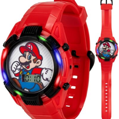 Accutime Super Mario Watch: Rock a Red Timepiece Like Mario! (Ages 3+)