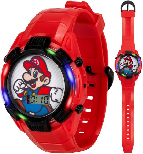 Accutime Super Mario Watch: Rock a Red Timepiece Like Mario! (Ages 3+)