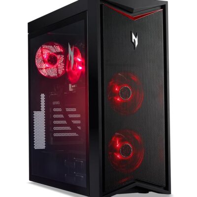 Acer Nitro 70 N70-130-UR13 Gaming Desktop | AMD Ryzen 9 7900 12-Core Processor | NVIDIA GeForce RTX 4070 | 32GB DDR5 4800MHz | 1TB PCIe Gen 4 SSD | Wi-Fi 6E | Windows 11 Home