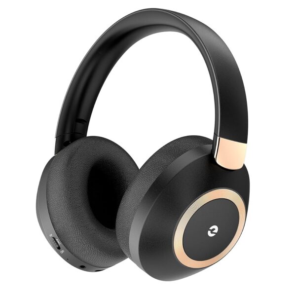 Active Noise Cancelling Headphones, 100H Playtime Headphones Wireless Bluetooth, Bluetooth Headphones with Microphone, Over Ear Wireless Headphones with Deep Bass,Fast Charging...