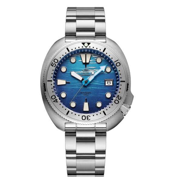 ADDIESDIVE Automatic Diver 200 M Mens Watch Luminescent Mechanical NH35A Analog Stainless Steel