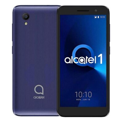 Alcatel 1 (16GB) 5.0″ Full View Display, Removable Battery, FM Radio, Dual SIM GSM Unlocked US & Global 4G LTE International Version 5033E (Bluish Black)