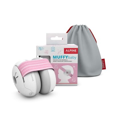 Alpine Muffy Baby Ear Protection for Babies and Toddlers up to 36 Months – CE & ANSI Certified – Noise Reduction Earmuffs – Comfortable Baby Headphones Against Hearing Damage &…