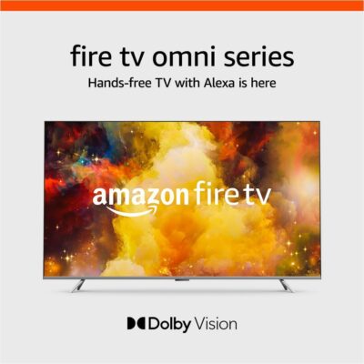 Amazon Fire TV 65″ Omni Series 4K UHD smart TV with Dolby Vision, hands-free with Alexa