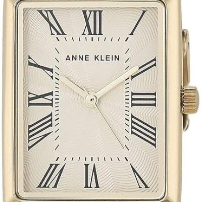 Anne Klein Women’s Leather Strap Watch, AK/3752