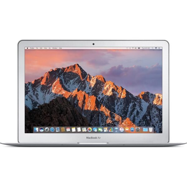 Apple Macbook Air 2017 with 1.8GHz Intel Core i5 (13-inch, 8GB RAM, 128GB SSD Storage) (QWERTY English) Silver (Renewed)