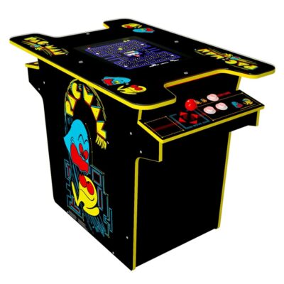 Arcade1Up PAC-MAN Arcade Game Table, Full Home Machine, Black Series Edition