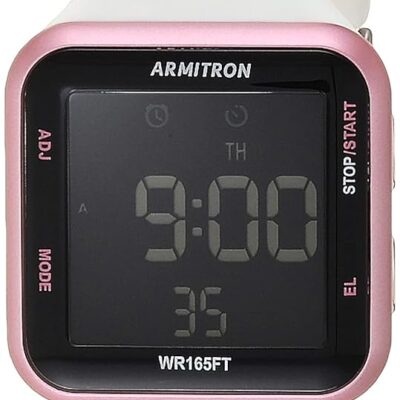 Armitron Sport Unisex Digital Chronograph Silicone Strap Watch, 40/8417