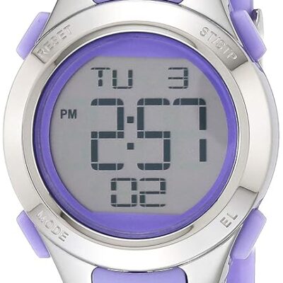 Armitron Sport Women’s Digital Chronograph Resin Strap Watch, 45/7012