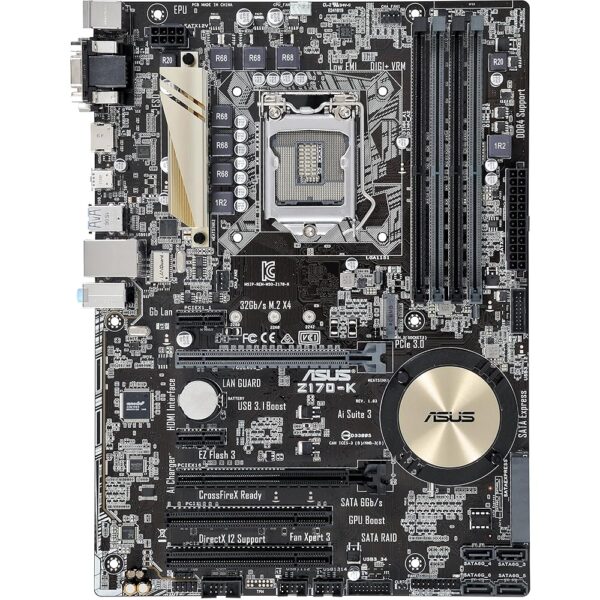 ASUS Z170-K ATX DDR4 Motherboards