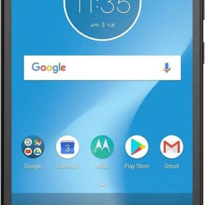 AT&T Moto E5 Play with 16GB Memory Prepaid Cell Phone – Black – Carrier Locked to AT&T