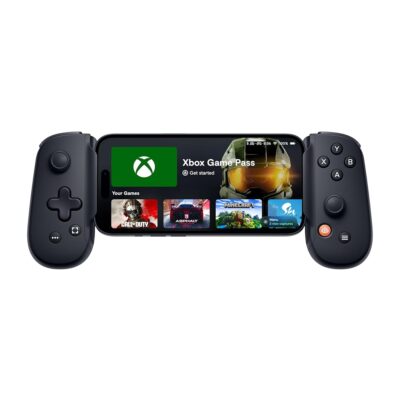 BACKBONE One Mobile Gaming Controller for iPhone (Lightning) – 2nd Gen – Turn Your iPhone into a Gaming Console – Play Xbox, PlayStation, PC, & App Games (3 Months Apple Arcade…