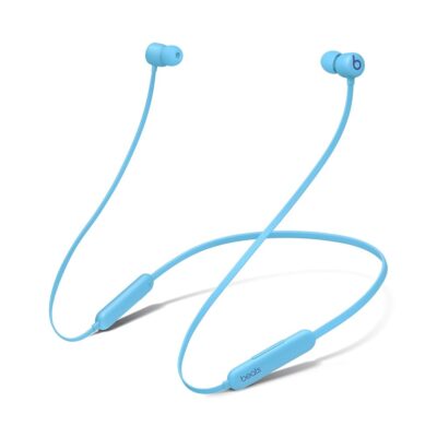 Beats Flex Wireless Earbuds – Apple W1 Headphone Chip, Magnetic Earphones, Class 1 Bluetooth, 12 Hours of Listening Time, Built-in Microphone – Flame Blue