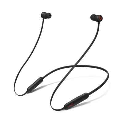 Beats Flex Wireless Earbuds – Apple W1 Headphone Chip, Magnetic Earphones, Class 1 Bluetooth, 12 Hours of Listening Time, Built-in Microphone – Black