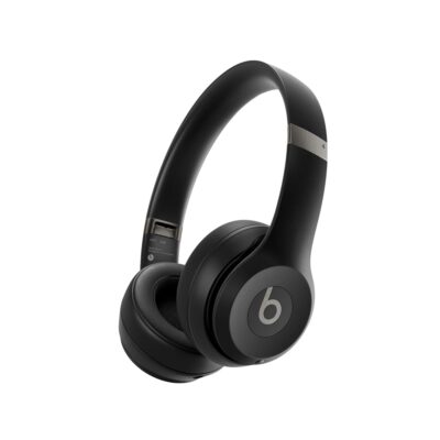 Beats Solo 4 – Wireless Bluetooth On-Ear Headphones, Apple & Android Compatible, Up to 50 Hours of Battery Life – Matte Black