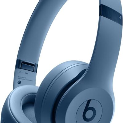 Beats Solo 4 – Wireless Bluetooth On-Ear Headphones, Slate Blue (Renewed Premium)