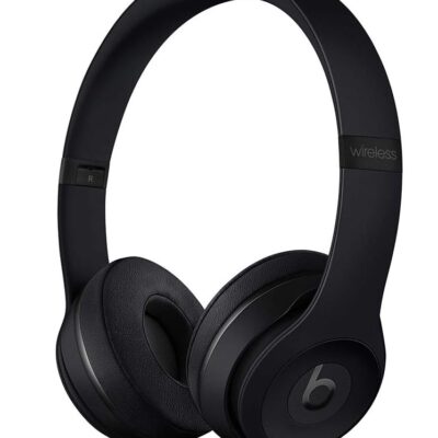 Beats Solo3 Wireless On-Ear Headphones – Apple W1 Headphone Chip, Class 1 Bluetooth, 40 Hours of Listening Time, Built-in Microphone – Black